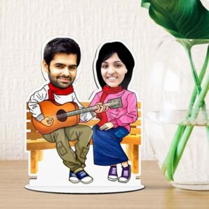 Personalised Caricature for Romantic Couple