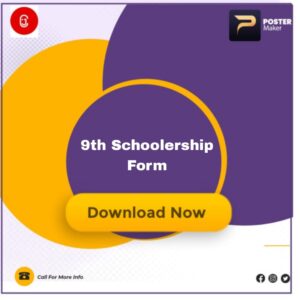 9 th Schoolership form